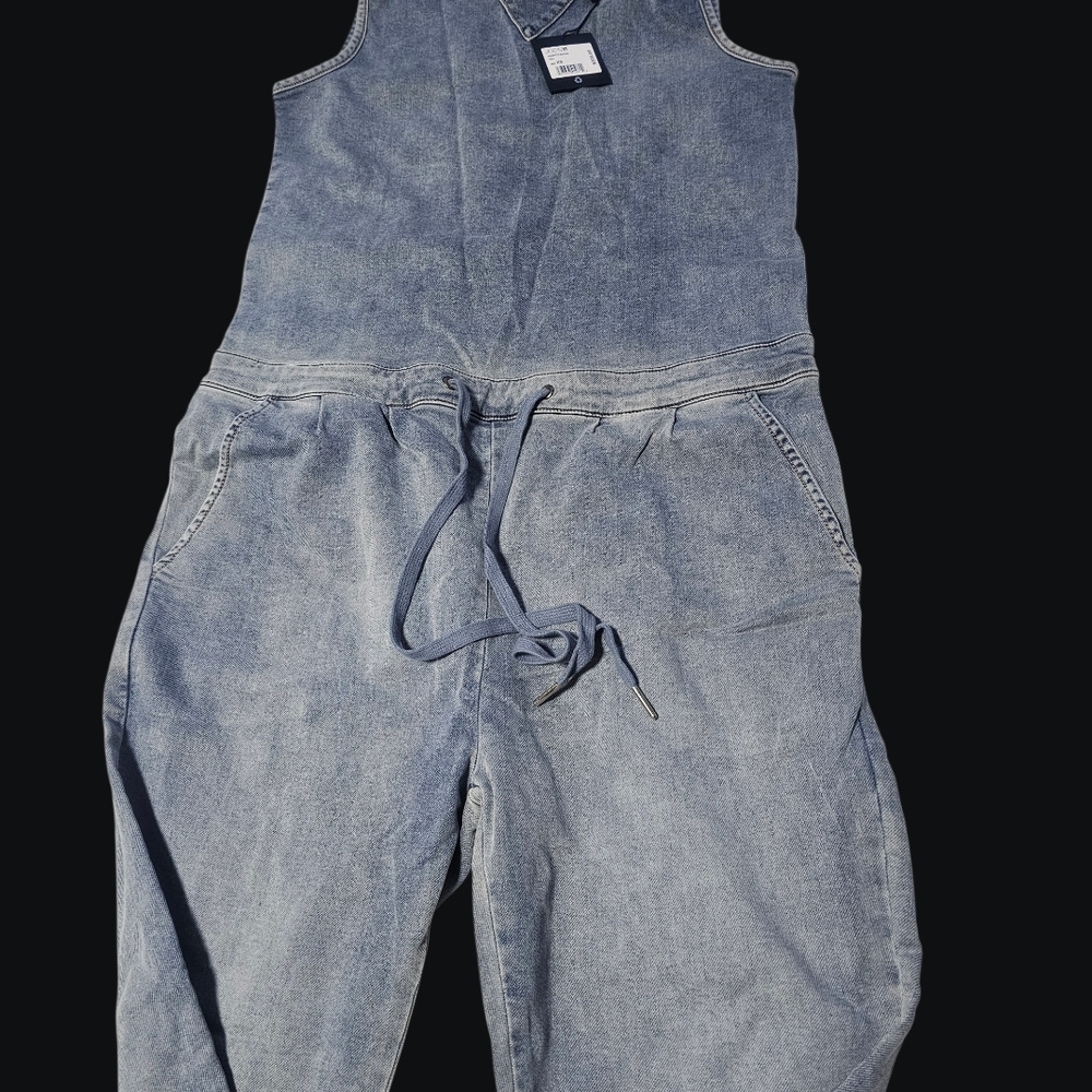 Joe's Jeans Women's Blue Denim Overalls - Picture 2 of 5